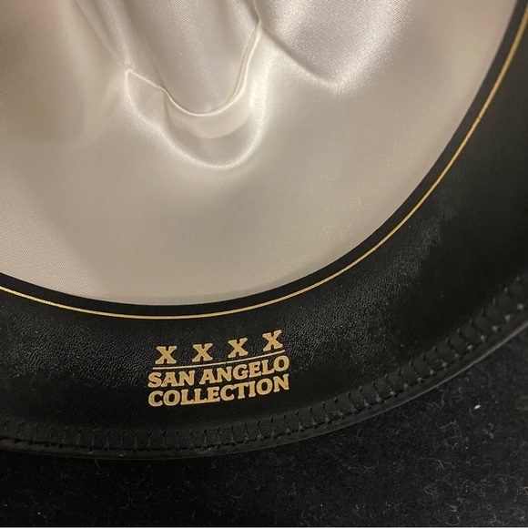 Vintage John B. Stetson San Angelo collection 100% wool hat NWT - Picture 6 of 8